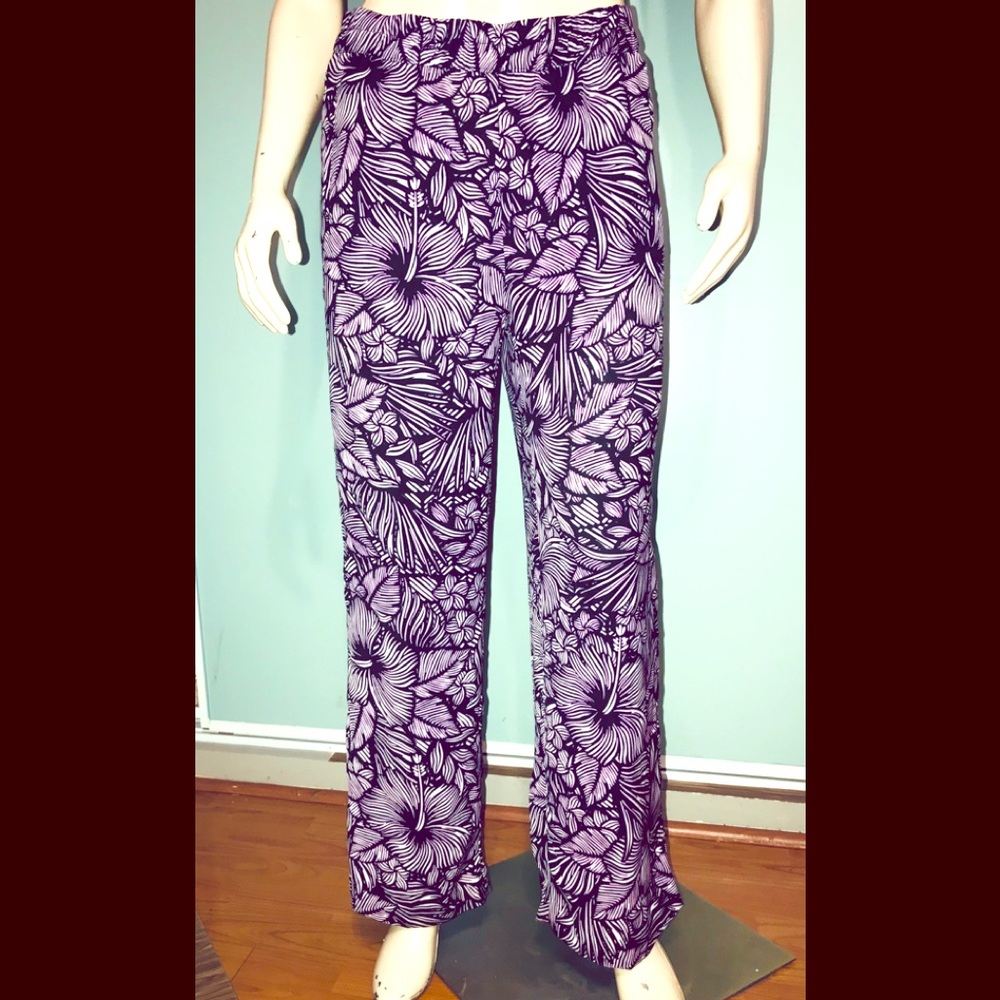 WORTHINGTON • Floral Print Lounge Pants/ (S) NEW!